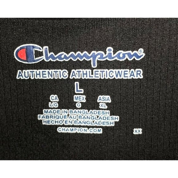 Miami Hurricanes Champion Men’s Large Gray Long Sleeve Hoodie Pullover - Picture 4 of 4